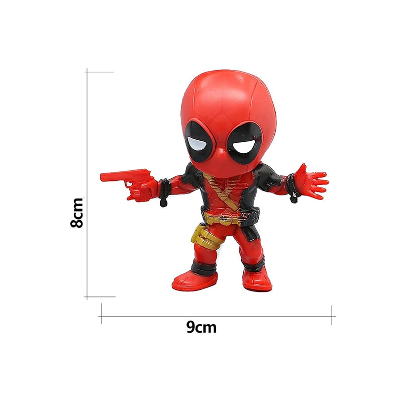 فیگور ددپول مجموعه 4 عددی deadpool - Image 6