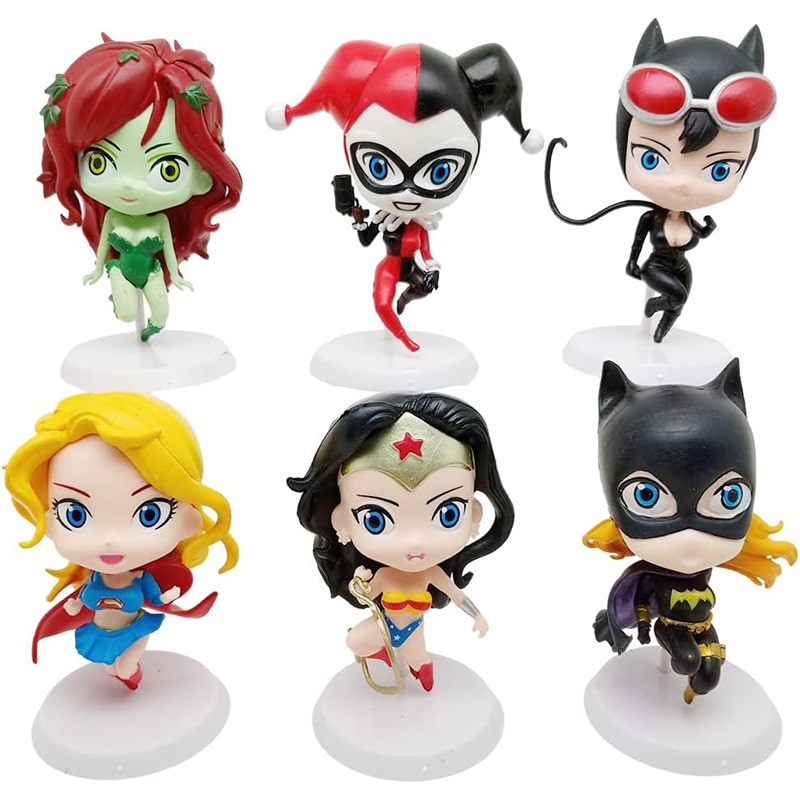 مینی فیگور DC Super Hero Girls مجموعه 6 عددی - Image 2