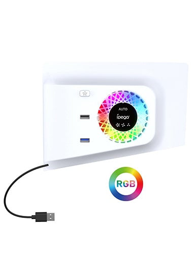 فن خنک کننده PS5 Slim مدل Ipega PG-P5S019 RGB