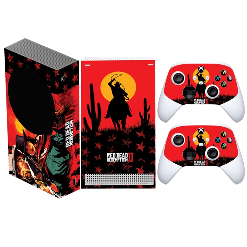 برچسب کنسول Xbox series s Game Over طرح red dead B - Image 2