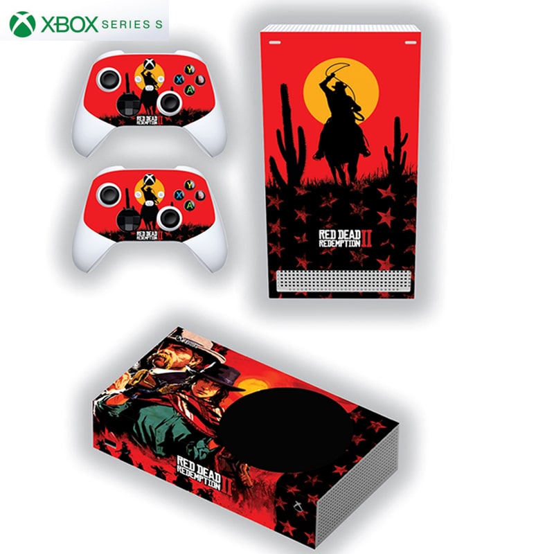 برچسب کنسول Xbox series s Game Over طرح red dead B - Image 3