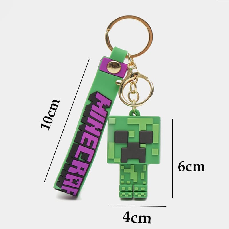 جاسوئیچی سیلیکونی مدل زامبی Minecraft - Image 2