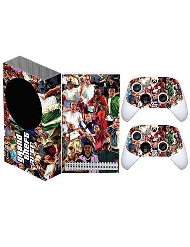 برچسب کنسول Xbox series s Game Over طرح GTA A