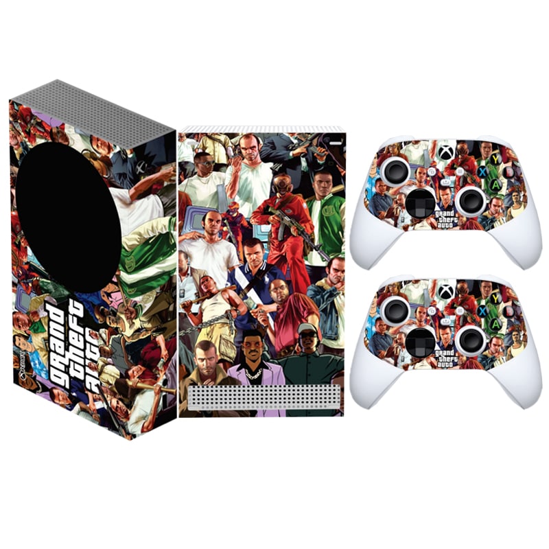 برچسب کنسول Xbox series s Game Over طرح GTA A - Image 2