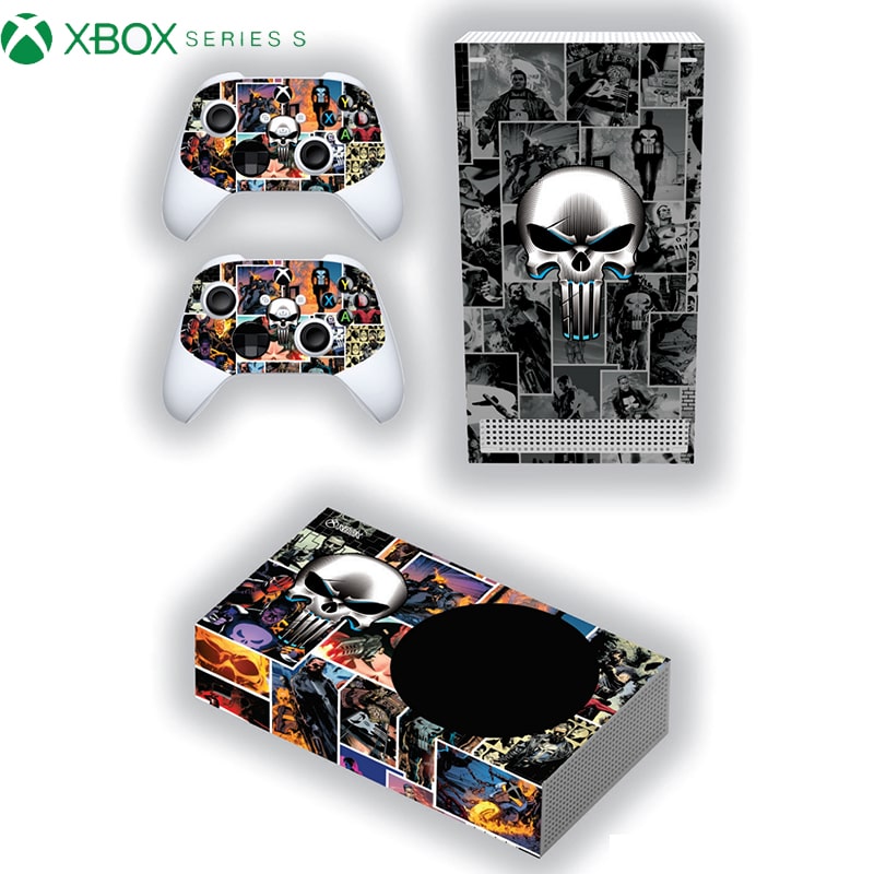 برچسب کنسول Xbox series s Game Over طرح PUNISHER - Image 3