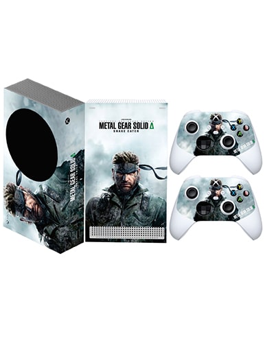 برچسب کنسول Xbox series s Game Over طرح METAL GEAR SOLID