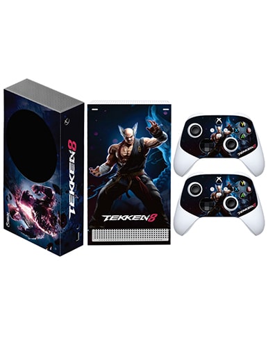 برچسب کنسول Xbox series s Game Over طرح Tekken8