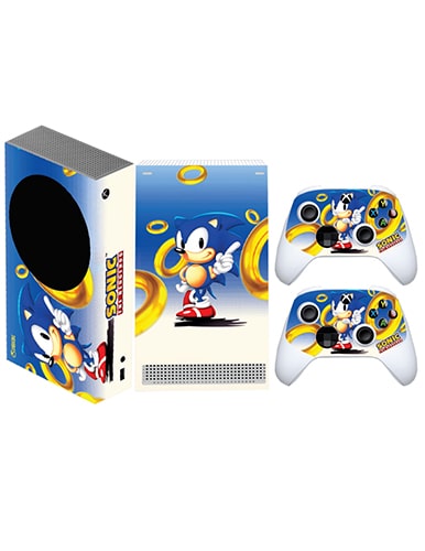 برچسب کنسول Xbox series s game over طرح سونیک sonic