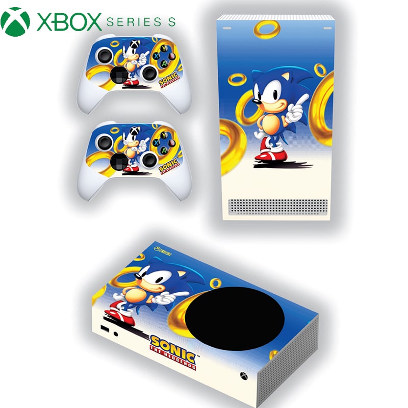 برچسب کنسول Xbox series s game over طرح سونیک sonic - Image 3