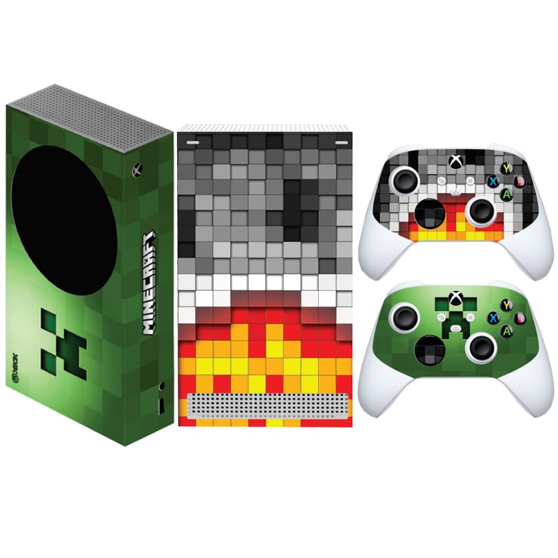 برچسب کنسول Xbox series s Game Over طرح ماینکرافت MINECRAFT - Image 2