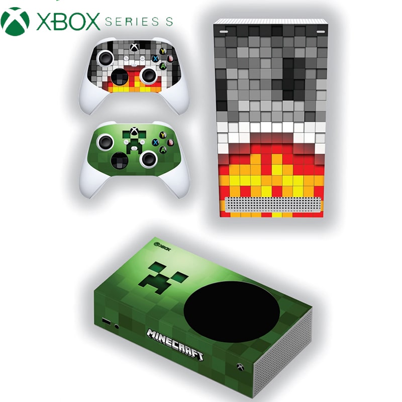 برچسب کنسول Xbox series s Game Over طرح ماینکرافت MINECRAFT - Image 3