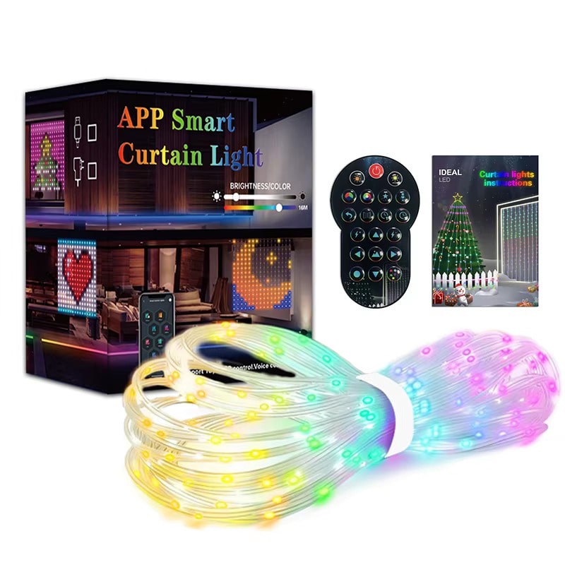 ریسه هوشمند RGB پرده ایی مدل HCL-001 - Image 6