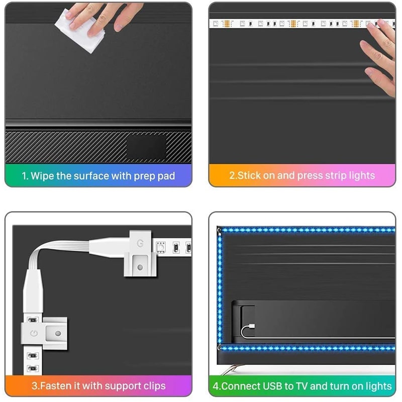 ریسه هوشمند RGB مدل TV Backlight - Image 3