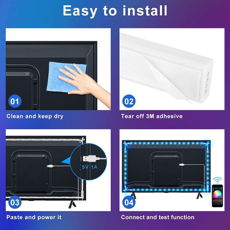 ریسه LED هوشمند RGB مدل L6 - Image 7