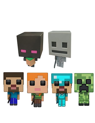 مجموعه شش عددی فانکو پاپ ماینکرافت Minecraft - Image 2
