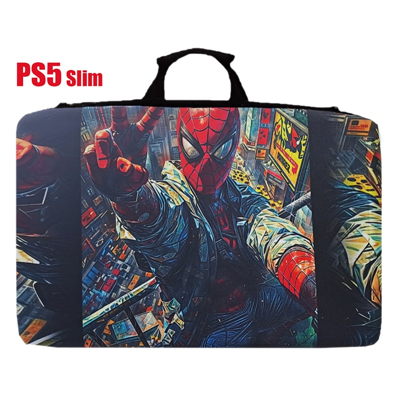 کیف کنسول PS5 اسلیم مرد عنکبوتی spider-man 5 - Image 4