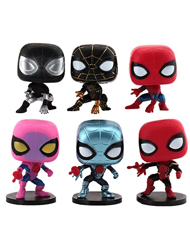 فانکو پاپ اسپایدر من Spider-Man ست شش عددی