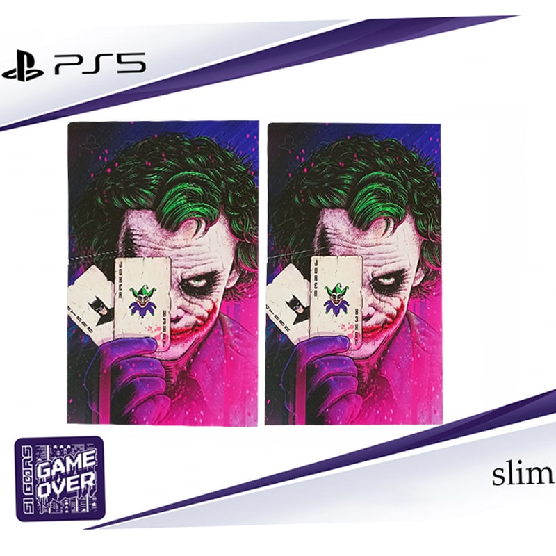 برچسب کنسول PS5 SLIM (GO) جوکر joker E - Image 2