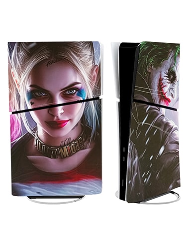 برچسب کنسول PS5 SLIM (GO) جوکر و هارلی کوئین