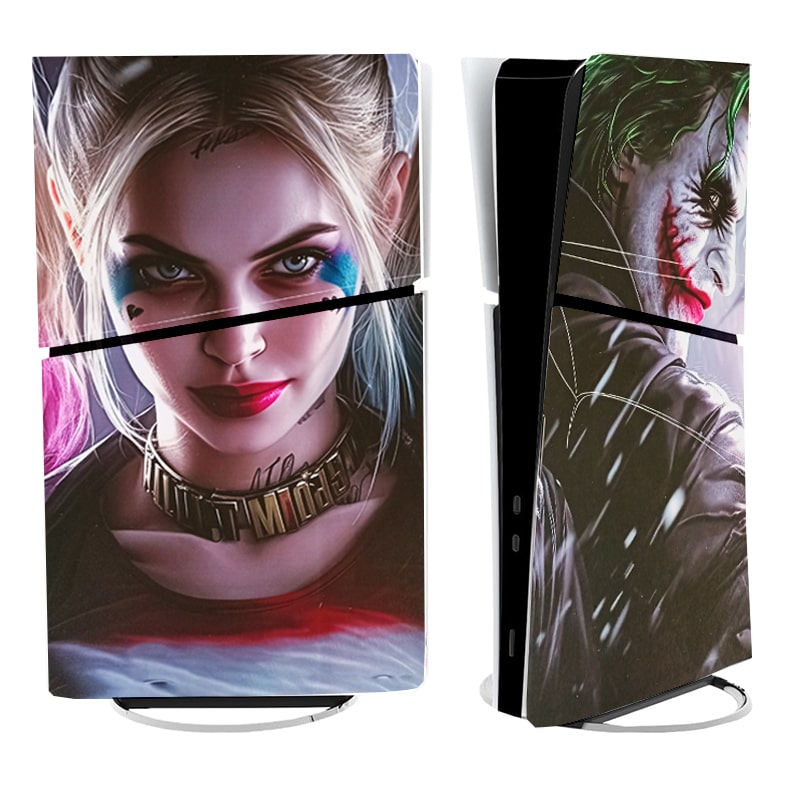 برچسب کنسول PS5 SLIM (GO) جوکر و هارلی کوئین - Image 3