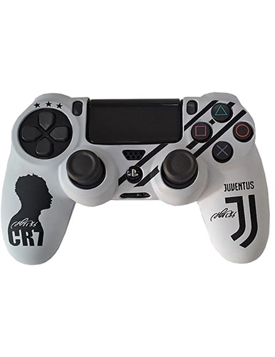 روکش دسته PS4 طرح یونتوس JUVENTUS سفید