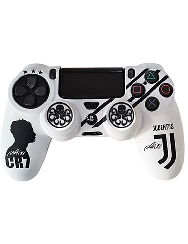روکش دسته PS4 طرح یونتوس JUVENTUS سفید - Image 2