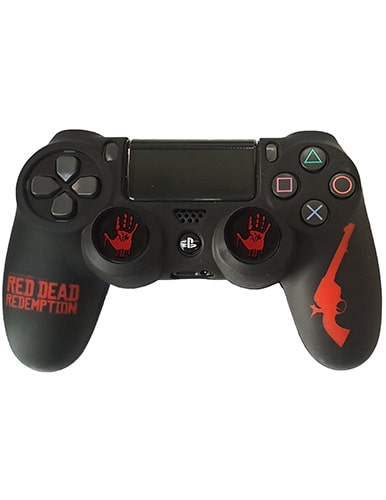 روکش دسته PS4 طرح RED DEAD II - Image 2