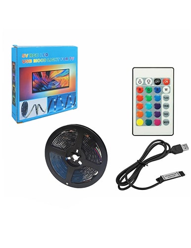 ریسه LED مدل نور پس زمینه USB MOOD