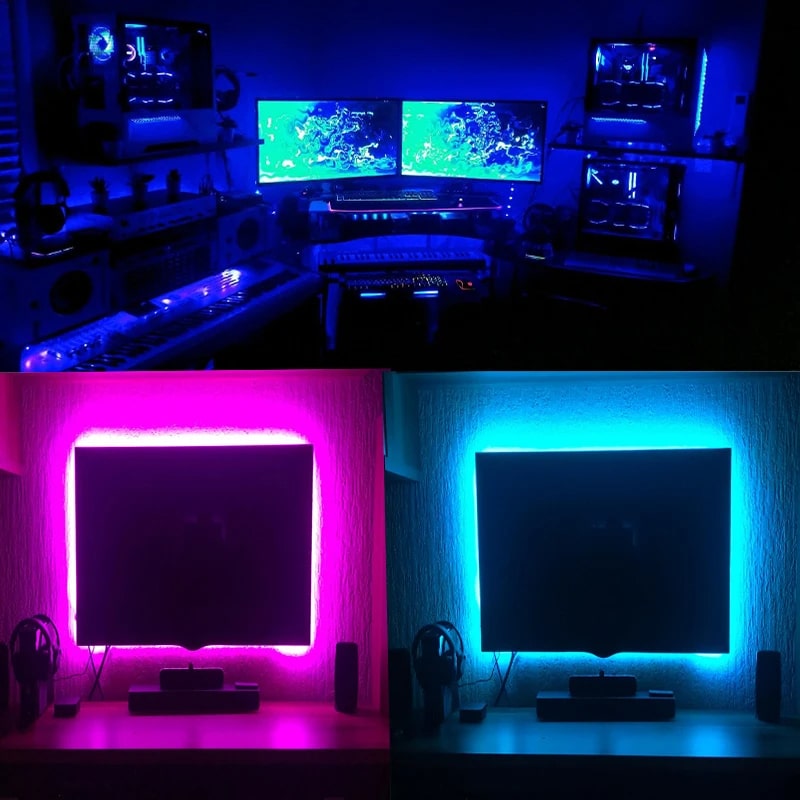 ریسه LED مدل نور پس زمینه USB MOOD - Image 4