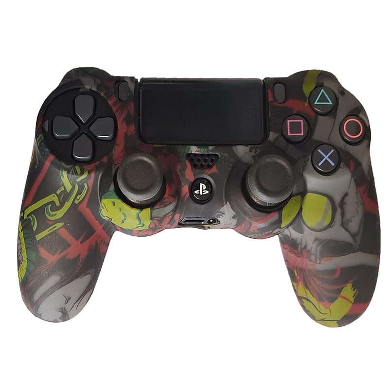 روکش دسته PS4 طرح جمجمه و زنجیر SKULL - Image 3