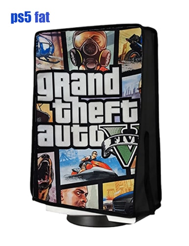 کاور کنسول PS5 فت طرح GTA V