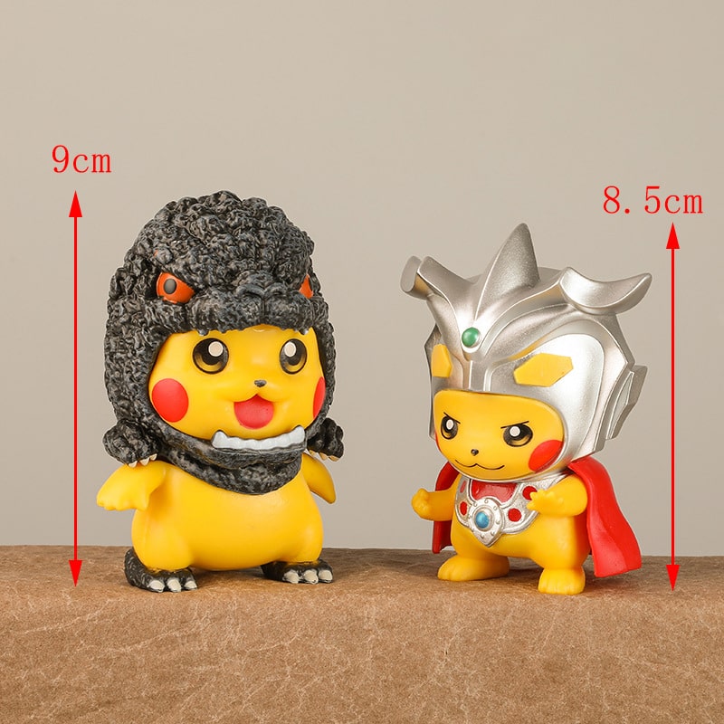 فیگور پیکاچو انیمه پوکمون Pokemon ست 4 عددی - Image 7