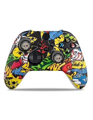 محافظ دسته Xbox Series X/S طرح SKULL & JOKER - Image 2