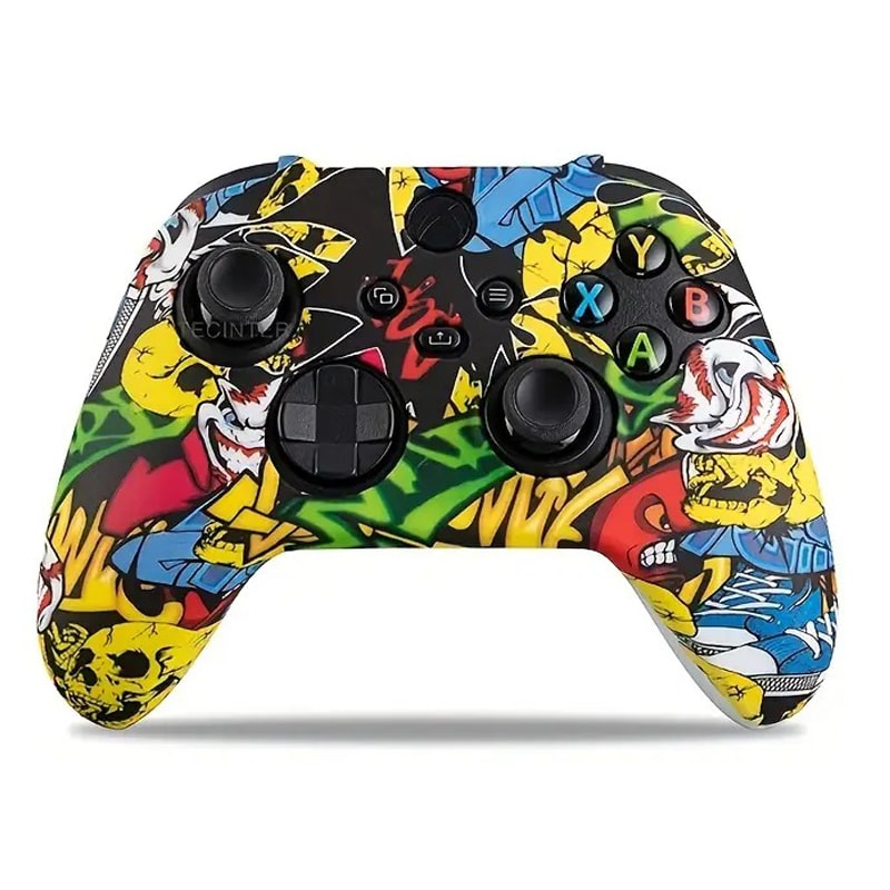 محافظ دسته Xbox Series X/S طرح SKULL & JOKER - Image 3