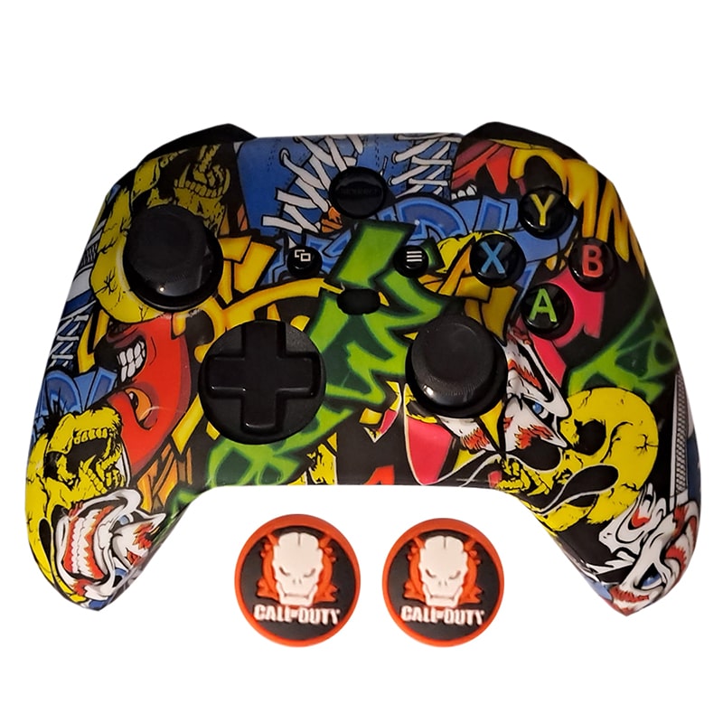 محافظ دسته Xbox Series X/S طرح SKULL & JOKER - Image 9
