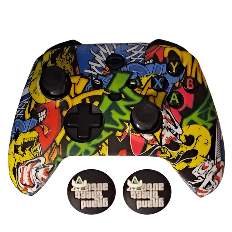 محافظ دسته Xbox Series X/S طرح SKULL & JOKER - Image 8