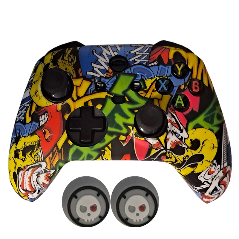 محافظ دسته Xbox Series X/S طرح SKULL & JOKER - Image 7