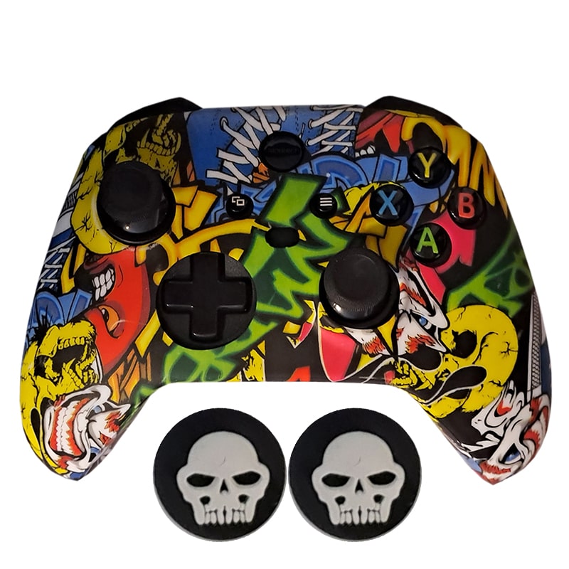 محافظ دسته Xbox Series X/S طرح SKULL & JOKER - Image 6
