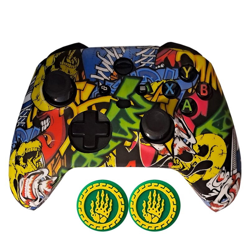 محافظ دسته Xbox Series X/S طرح SKULL & JOKER - Image 5