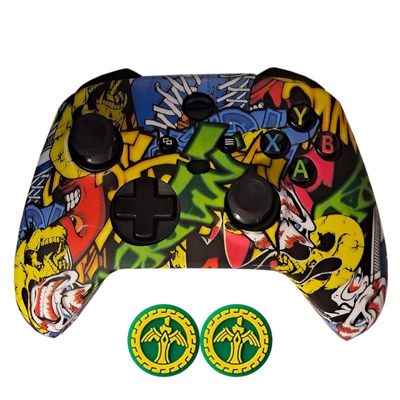 محافظ دسته Xbox Series X/S طرح SKULL & JOKER - Image 4
