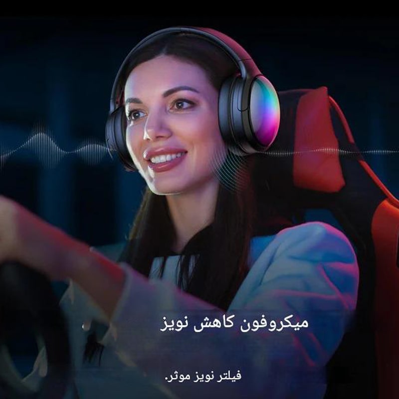 هدست بیسیم RGB اونیکوما مدل Onikuma B3 - Image 5