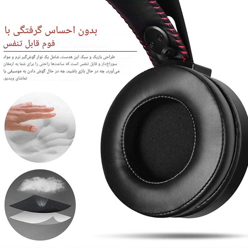 هدست گیمینگ سیمی مدل Combatwing M180 PRO - Image 7