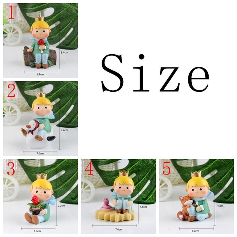 فیگور شازده کوچولو Little Prince پک 5 عددی - Image 3