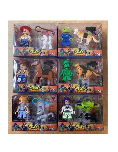 لگو داستان اسباب بازی Toy Story مجموعه 6 عددی