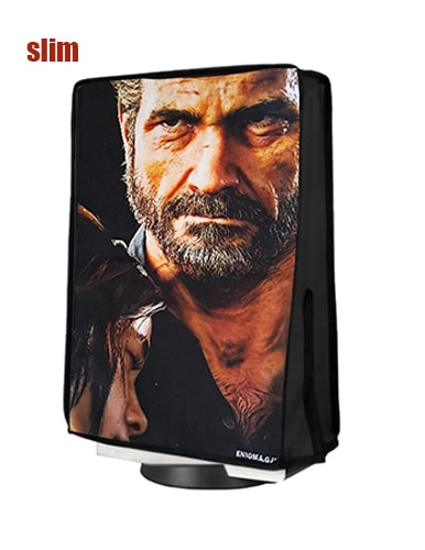 کاور کنسول PS5 اسلیم طرح last of us 3