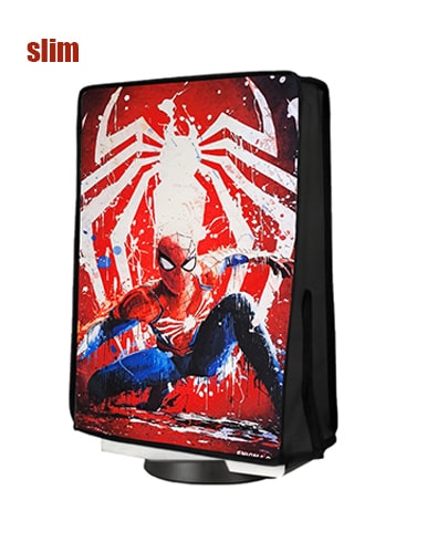 کاور کنسول PS5 اسلیم طرح spider man