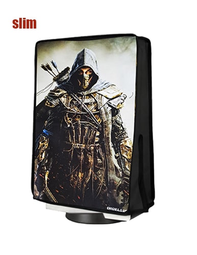 کاور کنسول PS5 اسلیم طرح the elder scrolls