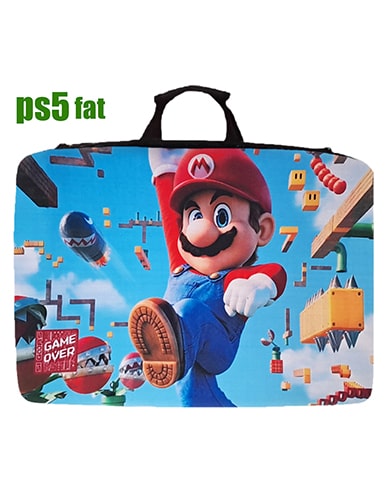 کیف حمل کنسول PS5 فت طرح سوپرماریو super mario