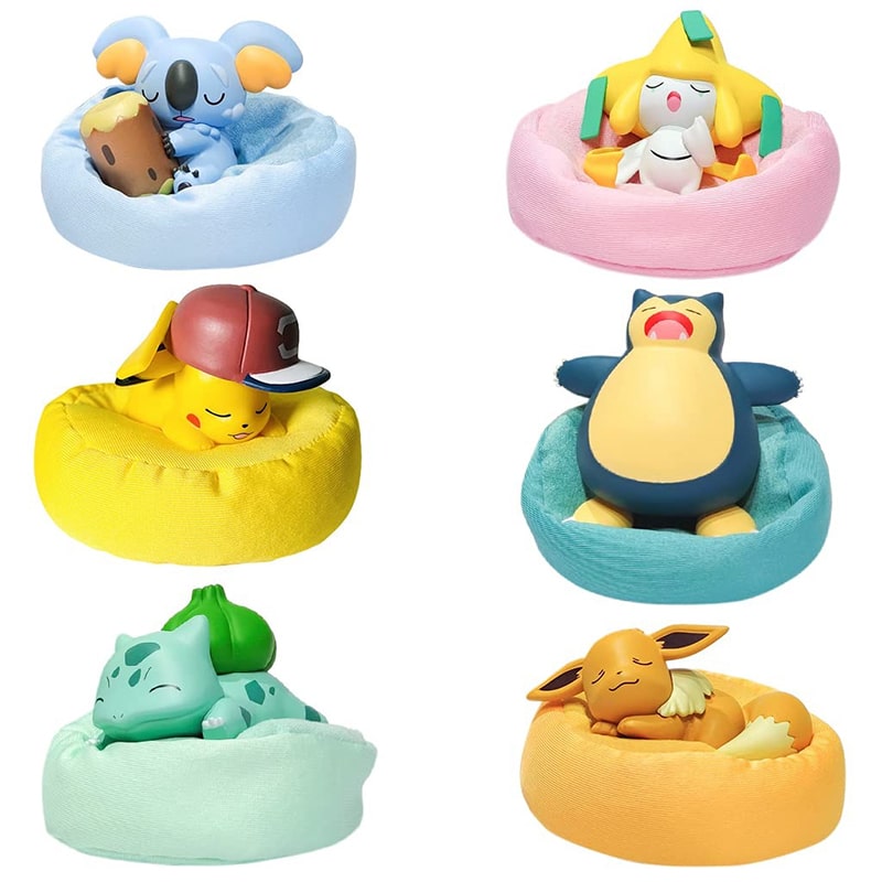 فیگور انیمه پوکمون خوابیده Pokemon ست 6 عددی - Image 10