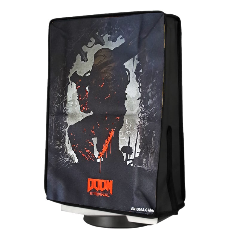کاور کنسول PS5 اسلیم طرح DOOM - Image 2